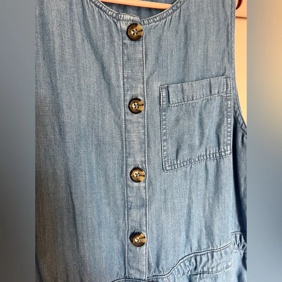 Lou & Grey Sleeveless Romper Size Small - Picture 4 of 5